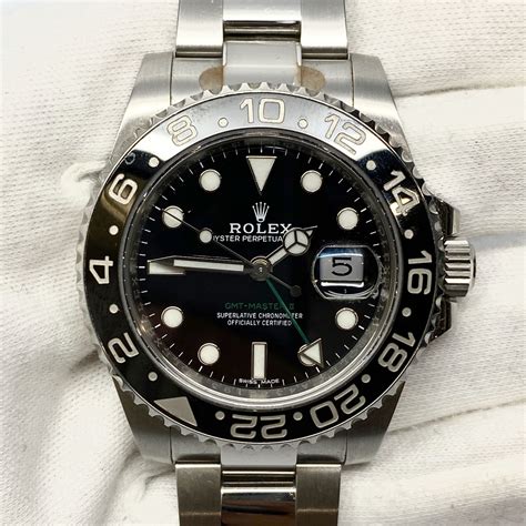 rolex gmt master 2 grey black